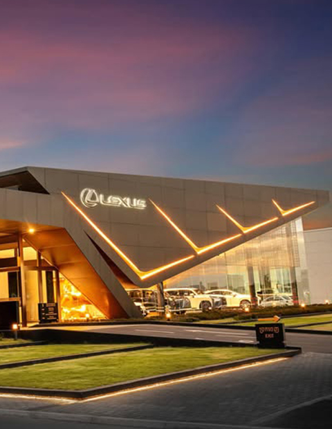 Alcawood, Lexus showroom